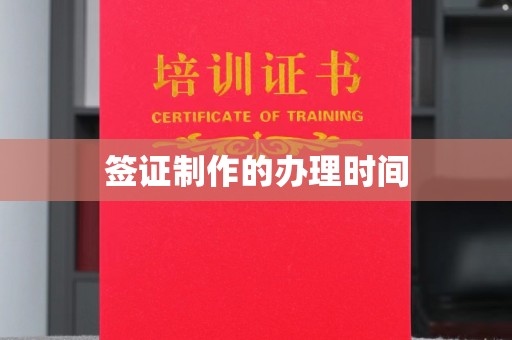 武山签证制作的办理时间