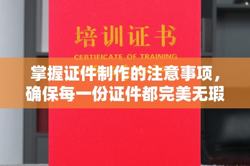 武山掌握证件制作的注意事项，确保每一份证件都完美无瑕