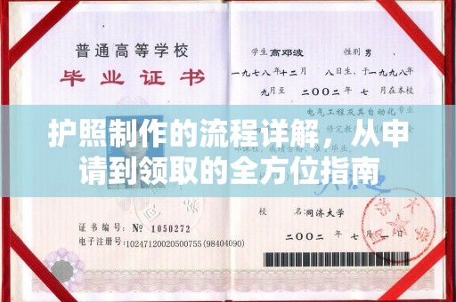 武山护照制作的流程详解，从申请到领取的全方位指南