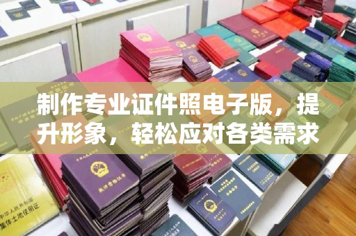 武山制作专业证件照电子版，提升形象，轻松应对各类需求