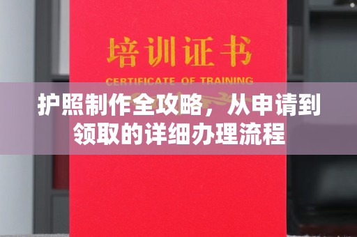 武山护照制作全攻略，从申请到领取的详细办理流程